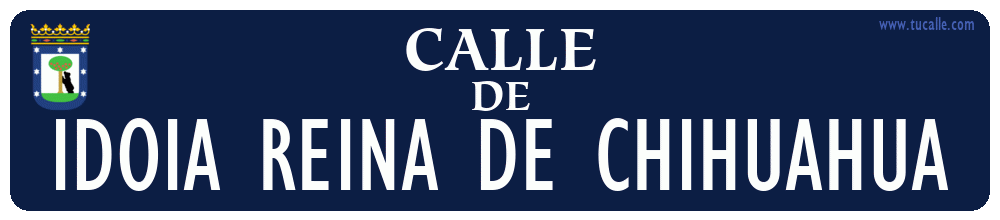 cartel_de_calle-de-Idoia Reina de Chihuahua_en_madrid_antiguo